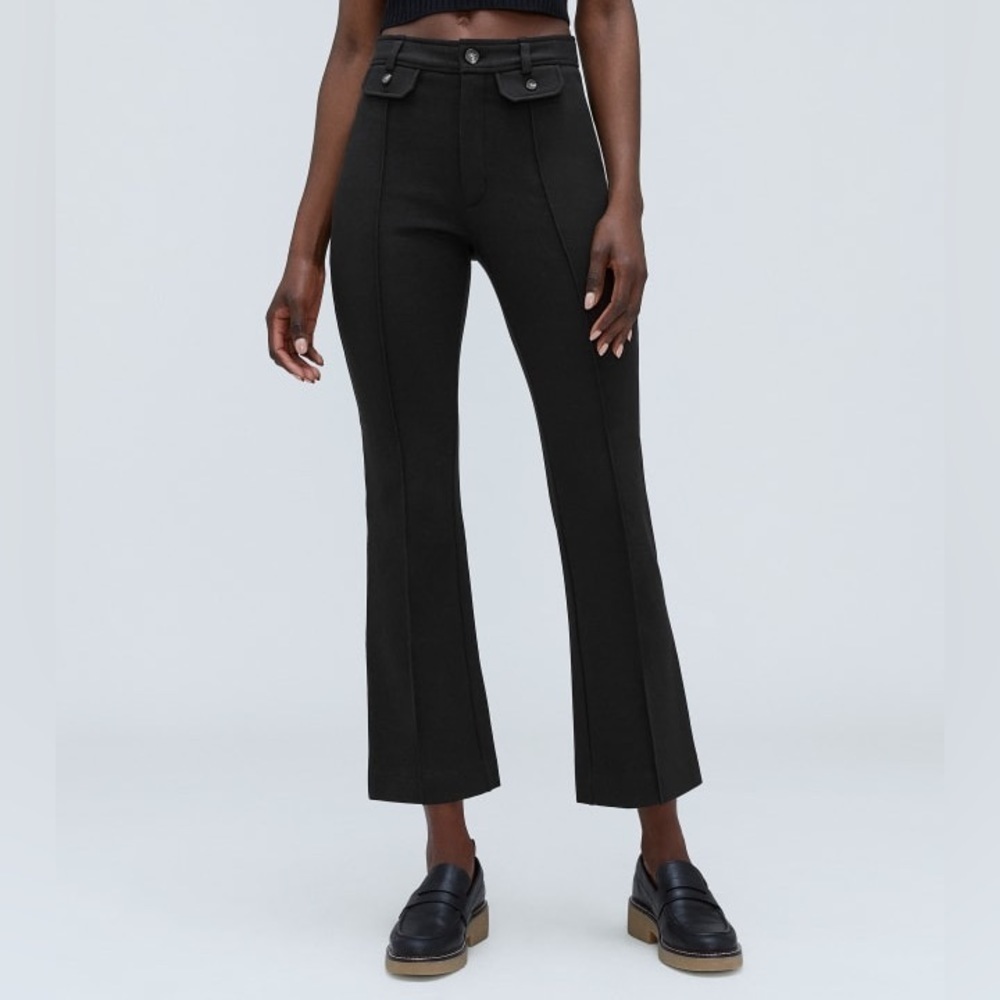 Everlane The Work It Ponte Pant Black NWT